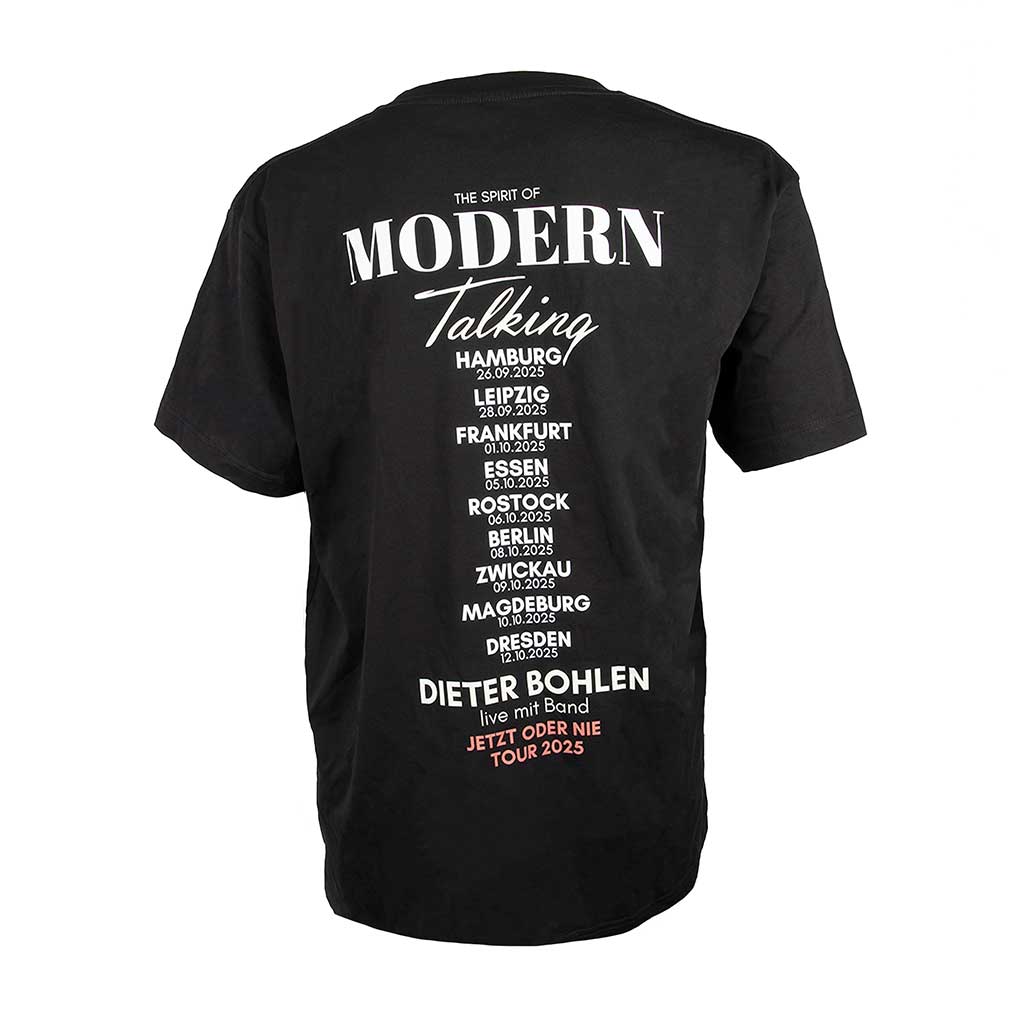 Dieter Bohlen Tourshirt Comic 2025